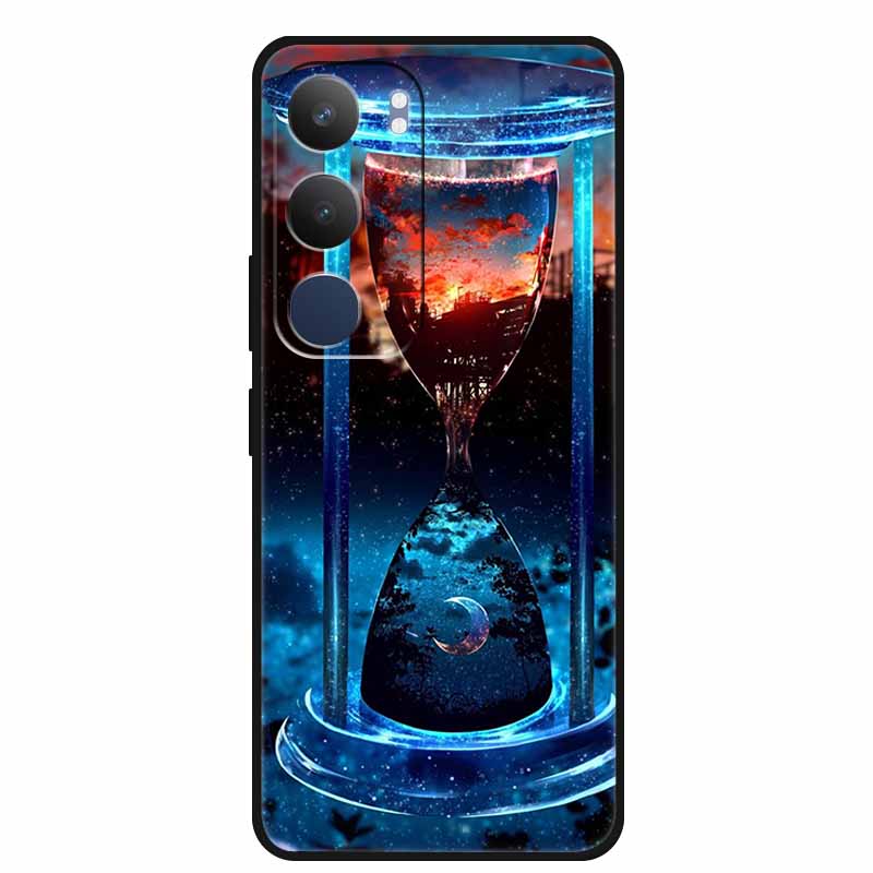For Vivo Y19s 4G Case Y 19s 6.68" Soft Silicone TPU Phone Case for Vivo Y19s Pro 4G Cartoon Animal Shockproof Cover Y19 s Pro 4G