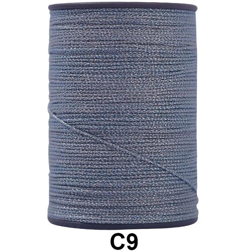 Metallic Embroidery Threads Glittery Thread Spool Polyester Sewing Thread for Embroidery Quilting Ideal Sewing ( 0.3-0.4-0.5mm )