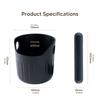 Convenient Coffee Dregs Bins  Multipurpose Antislip Coffee Grounds Bins  Durable ABS Coffee Waste Container for Home Bar