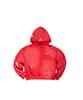 Paintbrush Crop Hoodie (Red)