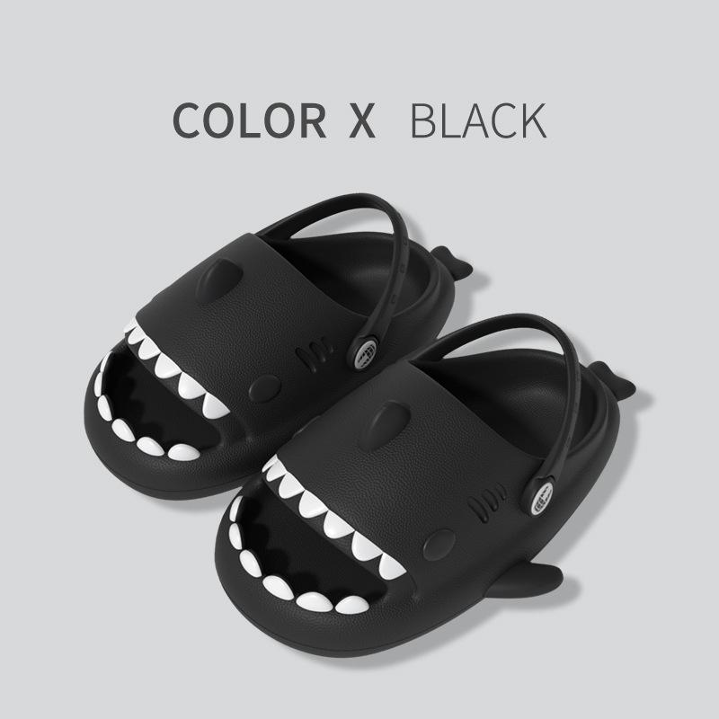 Fashion Comwarm Cartoon Shark Slippers For Women Fashion Shark Sandals Men Platform Women's Flip Flops 2024 Summer Couple Beach Slides