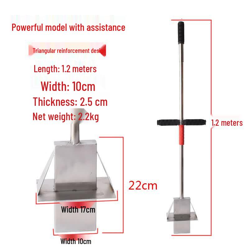 Deqier 10cm Manual Strong Magnetic Separator