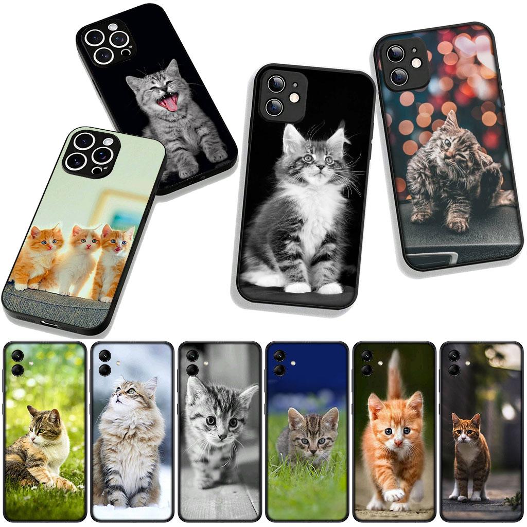 Funny Kitten Cat Phone Cover Case for Xiaomi Redmi Note 15 11 9 10 Pro Plus A5 9A 9T 10A 10C 9C NFC 15C 8T Casing