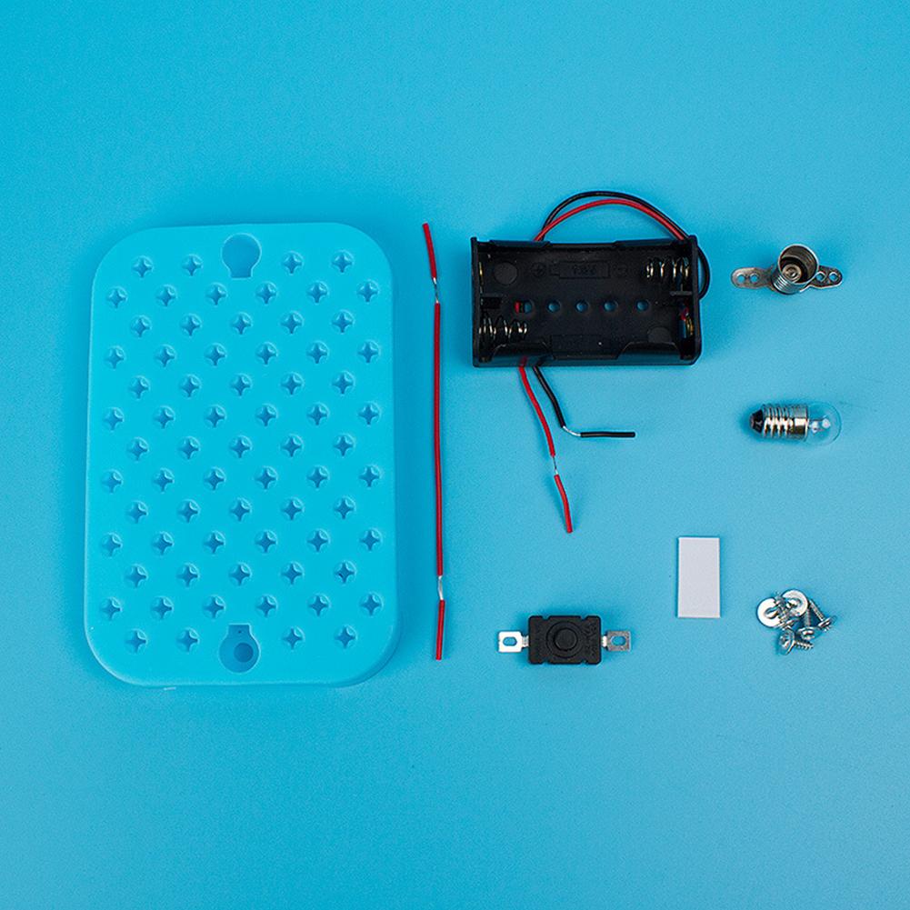 Physical Science Experiments DIY Circuit Kit Excellent ABS and Electronic Components Intelligence Develop Learning Toys