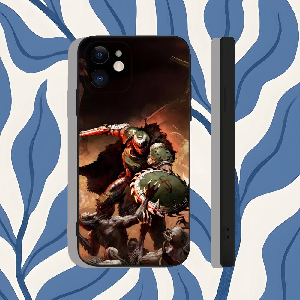 

Чехол для телефона D-Doom-es S-Slayer Dark Ages Для iPhone 17,16,15,14,13,12,11,X,XS,8,7,Pro,Max,Plus,E,SE4,Air,Mini Мягкий ТПУ Подарок iPhone16plus