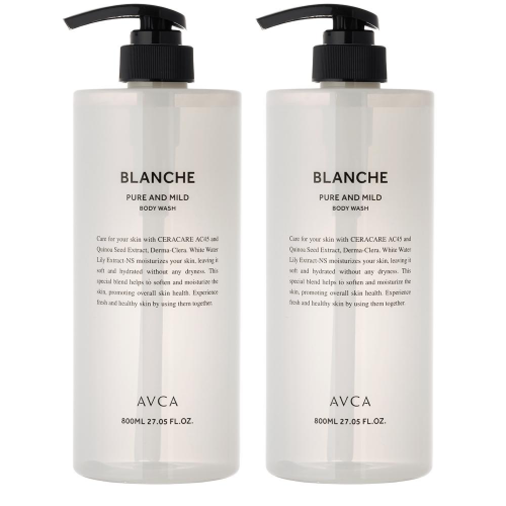 Avca Pure   Mild High Volume Body Wash Blanche 800ml 2 NONE