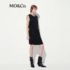 MO&Co. 2025 Summer Cool-Feel Triacetate Bias-Cut Little Black Dress