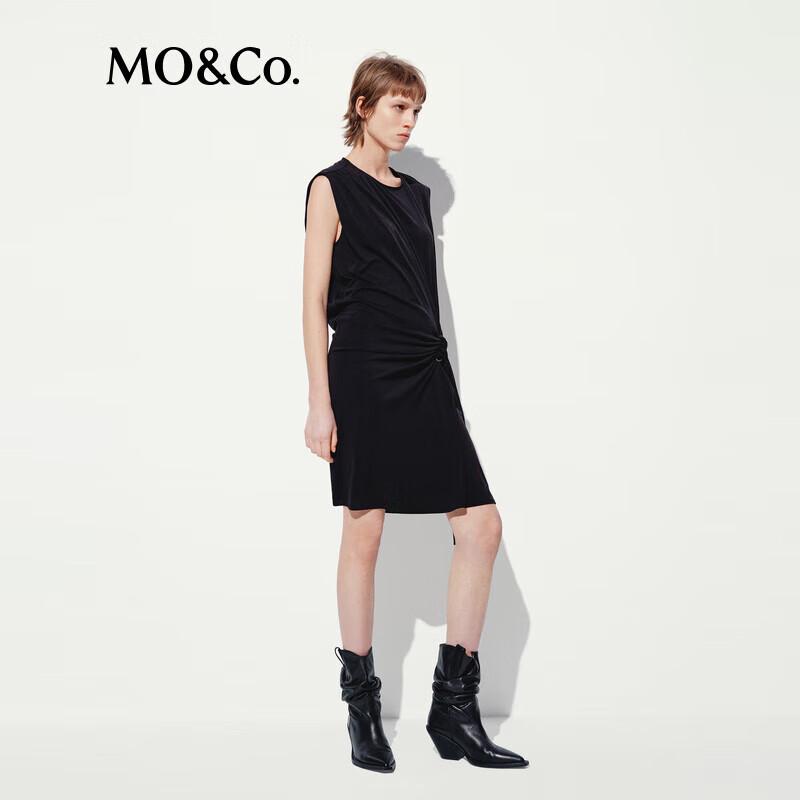 

MO&Co. Summer Bias Cut Tri-acetate Little Black Dress S (160)