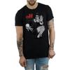 Elf Mens Mono Distressed Poster T-Shirt