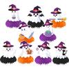 New Halloween Ghost Festival Horror Party Honeycomb Ornaments and Tabletop Decorations