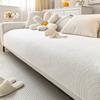 Luxury Chenille Non-slip Sofa Mat Solid Color Sofas Towel for Home Classic Corner Couch Cushion Sofa Cover Seat Pad Home Decor