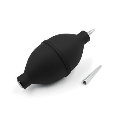 Leistungsstarke KaffeemühleLuftgebläse für Kameras, Austauschbare Düsen, Silikonmaterial, Einfacher Griff, Sauber, Schmutzabweisend, Schwarz