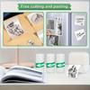 5/10 Rolls Mini Printer Paper, Self-adhesive Thermal PaperPrintable Sticker Paper for Pocket Thermal Printers