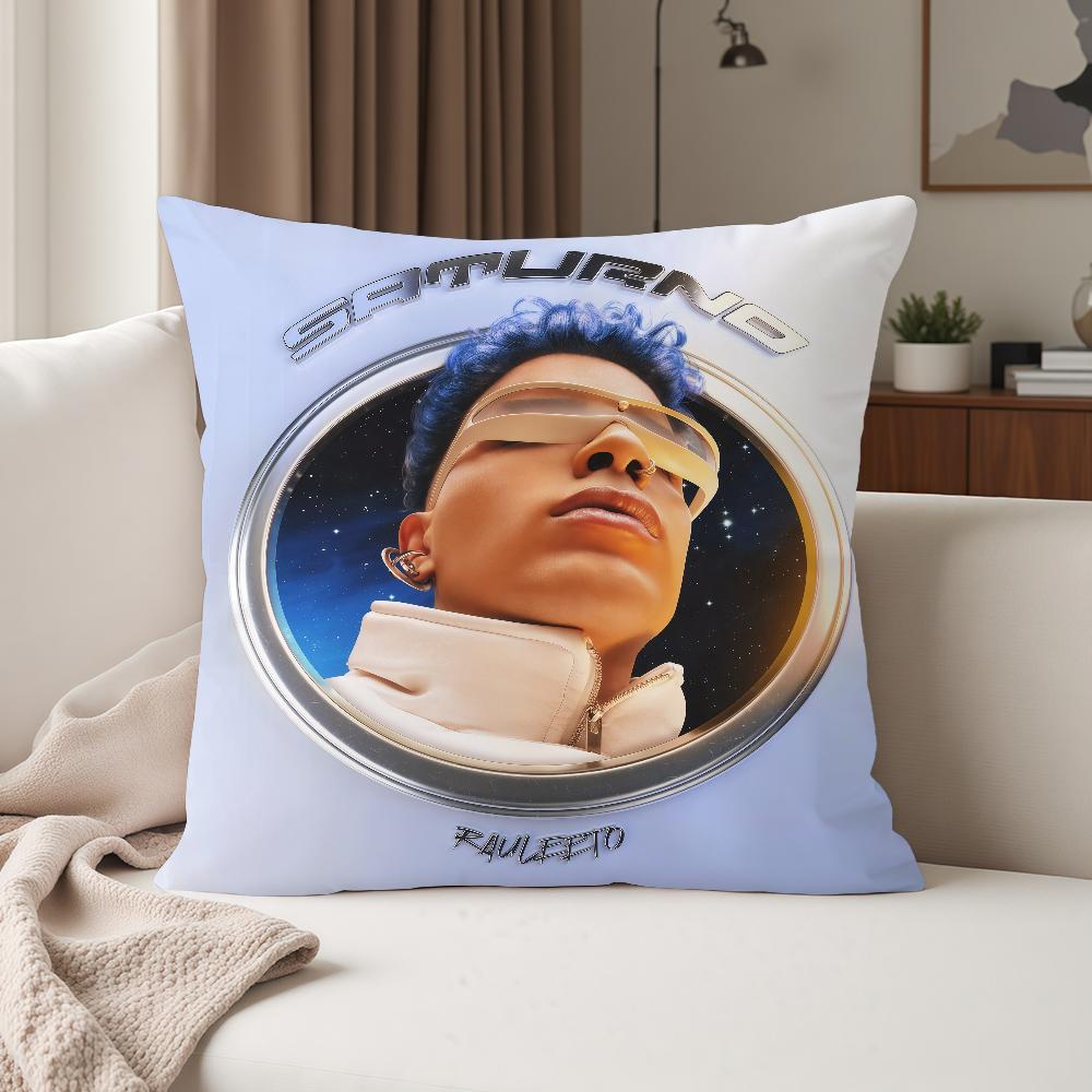 

Singer Cool RRauw Alejandro Pillow Case Suitable For Bedrooms Living Rooms Cars Home Decoration 30cmx30cm