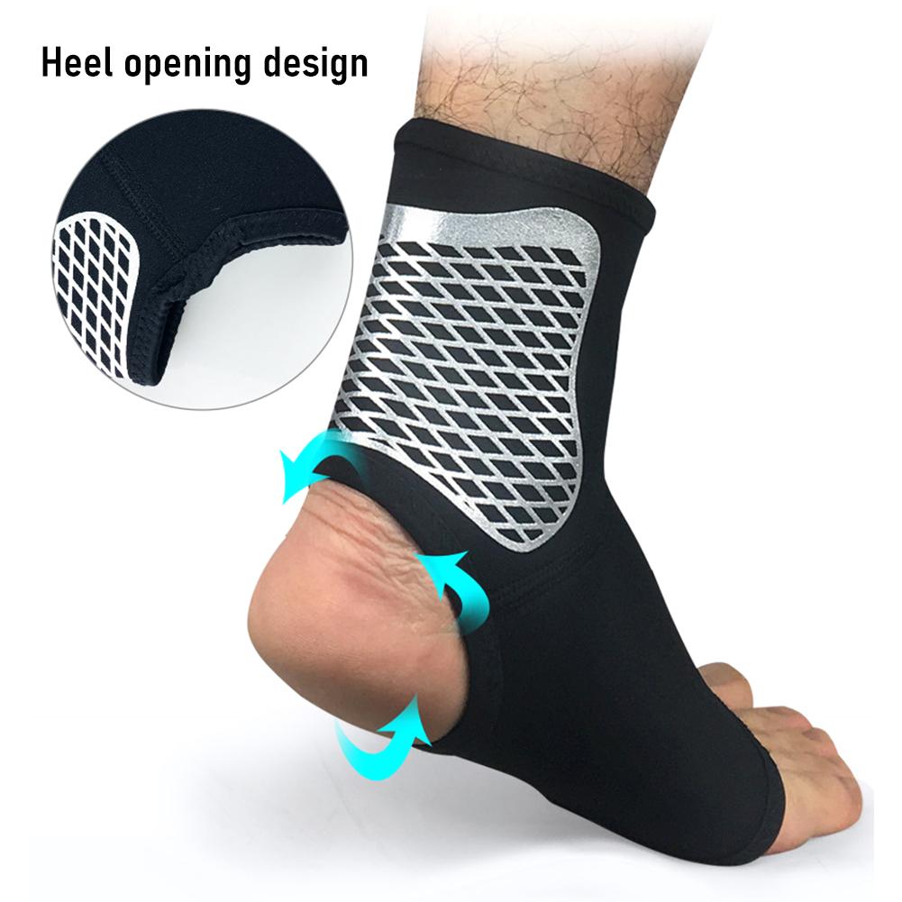 1 Stück Sprunggelenk-Verstauchungsbandage Fußstützbandage Elastisch Plantarfasziitis Schmerzlinderung Achillessehnenband Schutz