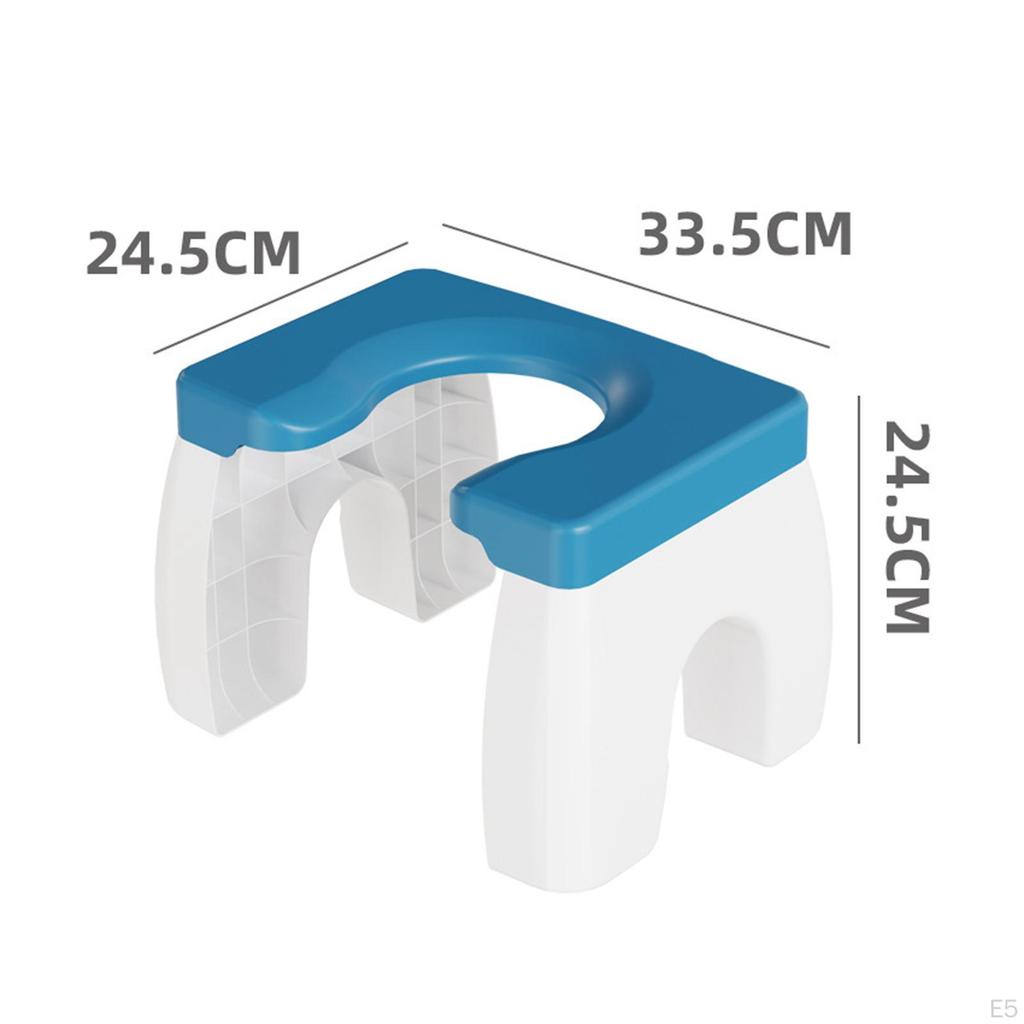 Adjustable Squatting Toilet Stool for Improved Bathroom Experience