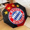 1PC Munich FC Crest Printed Umbrella Folding Umbrella, Automatic Umbrella 8-Frame for Travel, Camping Fan Gifts Christmas Gifts