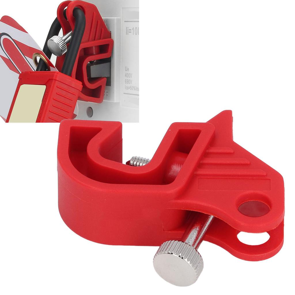 Circuit Breaker Lockout Device Professional Handle Locking Circuit Breaker Safety Lock for Breakdown Maintenance Air Break Switc