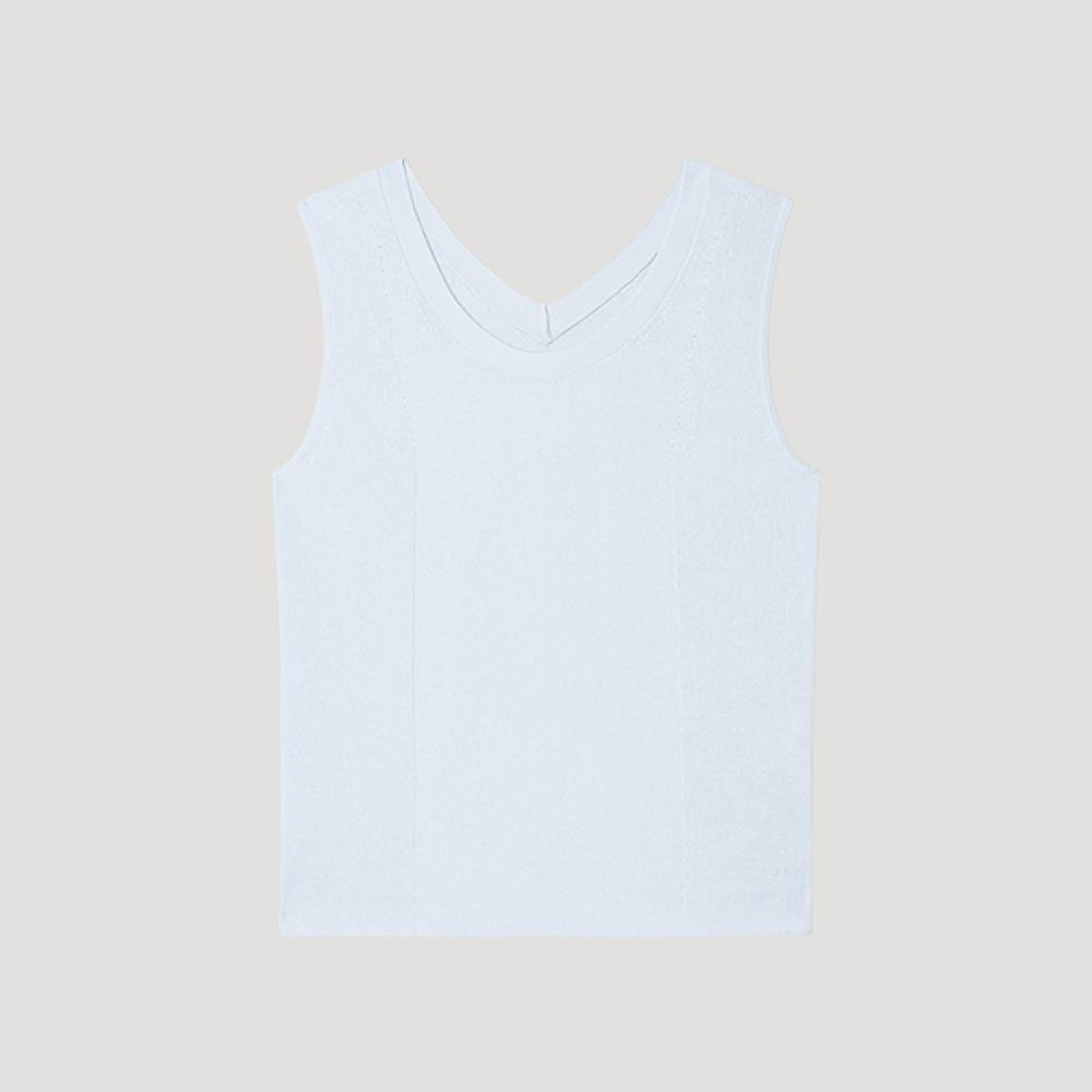 

[She S miSS] Two Way SleeveleSS Knit SSkpop22020 Ll light blue/55