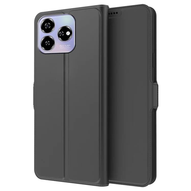 

For ZTE Axon 60 Case with Card Holder Leather Stand Flip Phone Cover
