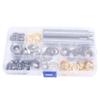 Grommet Tool Kit 12mm Large Electroplated Metal Eyelets Tool Set Handicraft Decoration Office Equipment