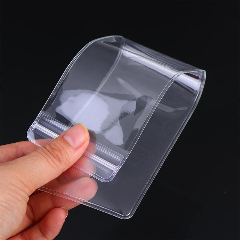10/20 ks Průhledné PVC sáčky na šperky Taštičky Antioxidační úložný sáček Na náušnice Náhrdelník Náramek Display Balicí sáček
