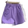 Women's Casual Loose Fit High Waist Wide Leg Summer Shorts, Plus Size