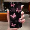For Oppo A71 A71k CPH1717 Back Cover Oppo A71 2018 CPH1801 Case Luxury Fashion Butterfly Flowers Clear Soft Silicone Phone Case