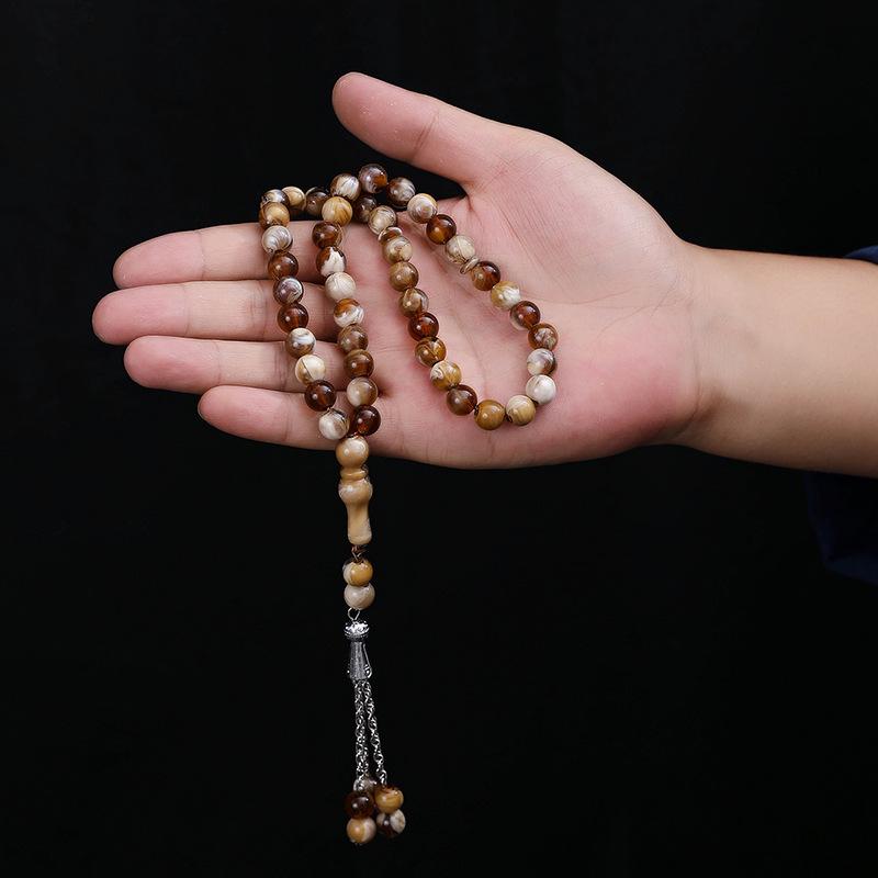 Palestinian Arabic Rosary Beads - 33 Middle Eastern Prayer Beads