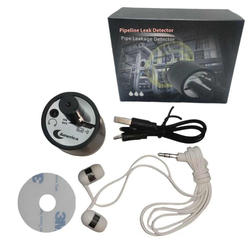 1 Set Multi-Functional Sound For Pipe Leak Sound Detection Water Leak Detector With High Sensitive Headphone Cable as the picture