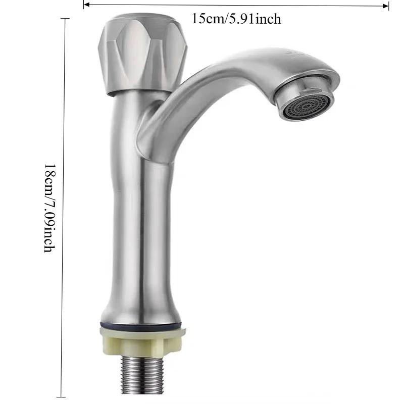 1pcs Home Bathroom Basin Mixer  Bathroom Washbasin Accessories Hybrid Water-Saving Washbasin Faucets for Single Lever Faucets