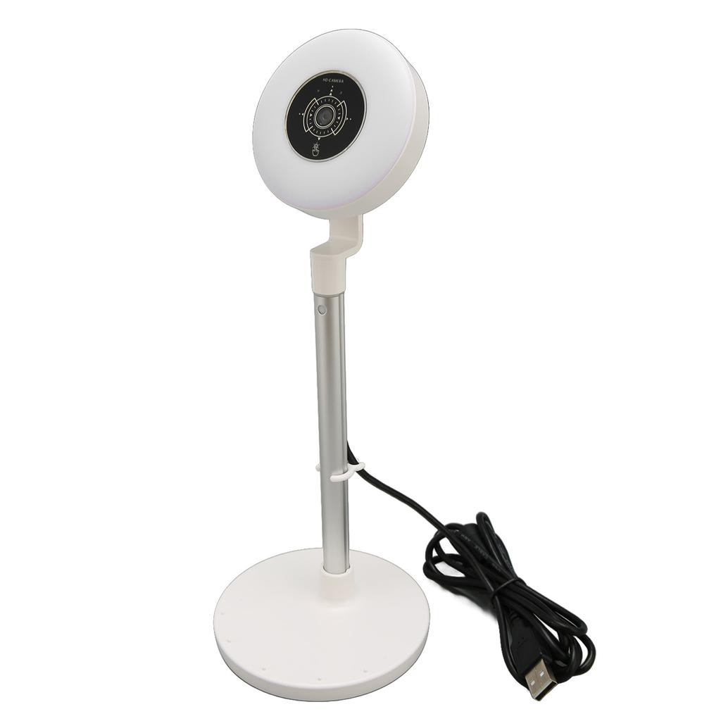 1080P Fülllicht-Webcam, 3-stufig einstellbares Fülllicht, einziehbare Höhe, AF, Touch-HD-Fülllicht