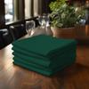 Cloth Napkins Bottle Green 10 Pieces 40X40Cm