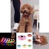 Brightly Colored Led Dog Collar Rechargeable Light-up Neckband For All Size Dogs