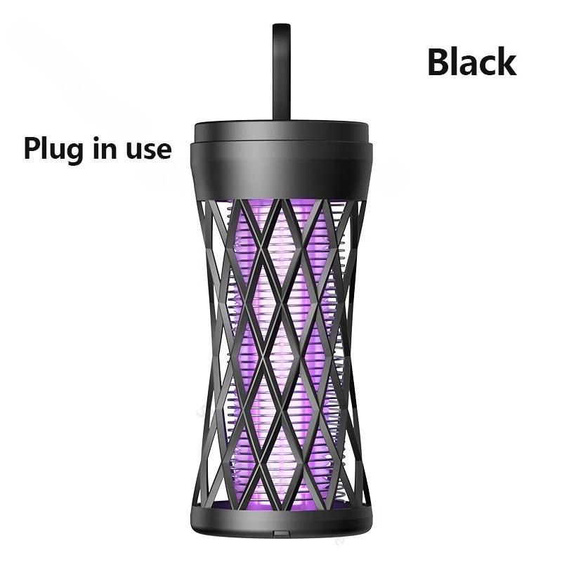 Electric Mosquito Killer Lamp with Atmosphere Light, Safe Efficient Home Mosquito Zapper, Electric Shock Mosquito Repellent for Indoor Outdoor Use