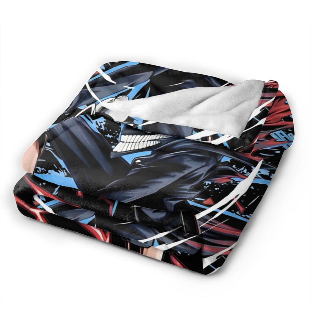 Anime Okarun Dandadan Flannel Blanket Awesome Throw Blankets for Sofa Bedding Lounge 125*100cm Quilt,