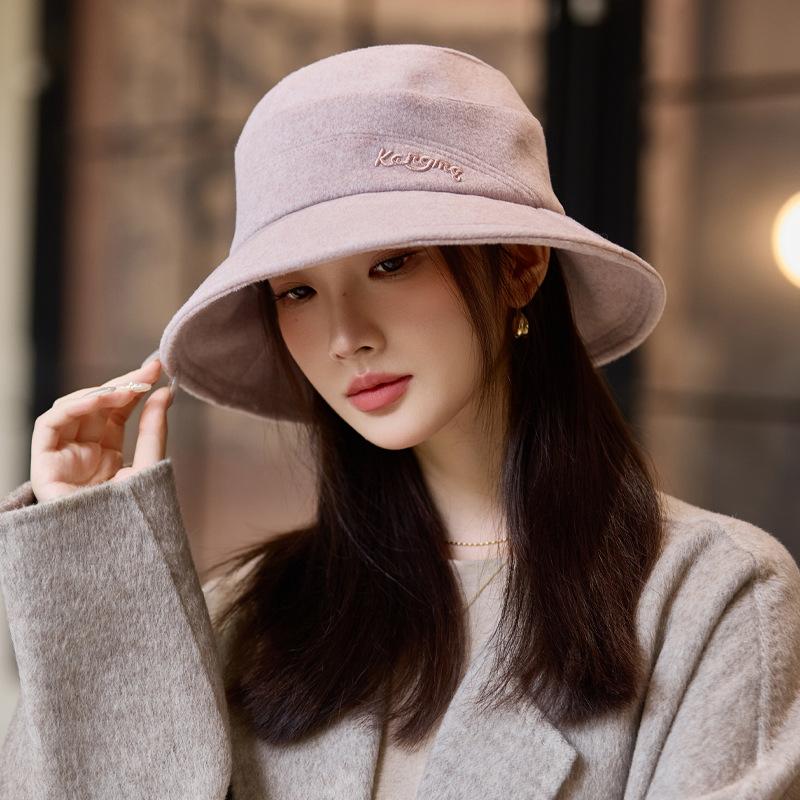 Versatile British Style Thickened Fisherman Hat Japanese Fashion Casual Windproof Warm Hat Outdoor Travel Basin Hat New