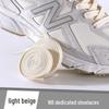 Flat Thickened Sneaker Laces for Casual and Basketball Shoes - In Black, White, and Colorful Designs