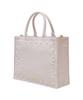 Maison de Fleur Pearl 2-Way Tote Bag, Women's, 8A43F0J9800, Grayish Pink