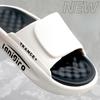 2024Men's Summer Pvc Soft Slippers Men  Outdoor Thicken Anti-Slip Beach Sandals Couples Bathroom Homeslides Flip Flops