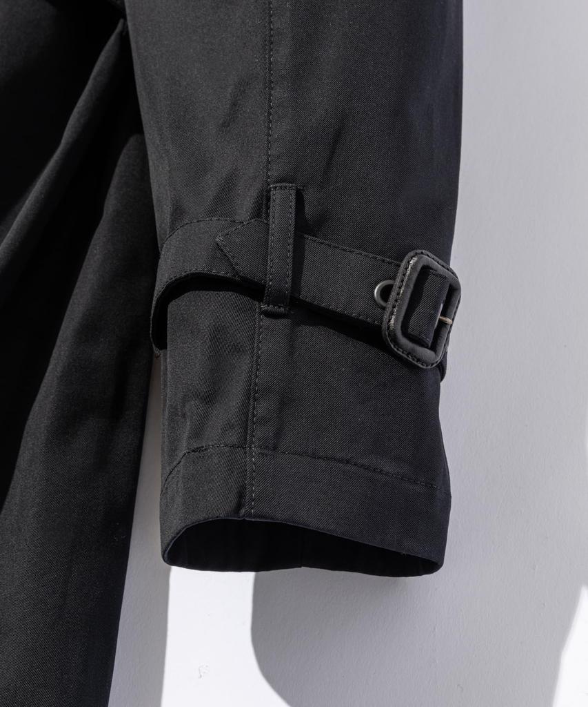 Mackintosh ST JOHN Coat Black Men's GMC-004, [Used]