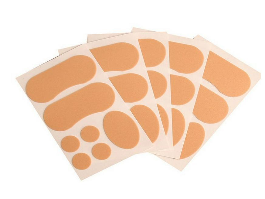 

Желтые износостойкие наклейки на пятку и стопу для туфель на высоком каблуке - Бесплатный образец 7-Pack Yellow Foot Stickers