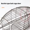 Fishing Baits Cage Stainless Steel Fishing Trap Cage Feeder Holder Feeding Basket for Coarse Baits Sea Fishing Accessory