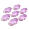7Pcs Silicone Oval Cake Molds Muffin Cupcake Reusable Bread Cake Toast Pan Cake Moulds Baking Molds Tools Decorating Tools