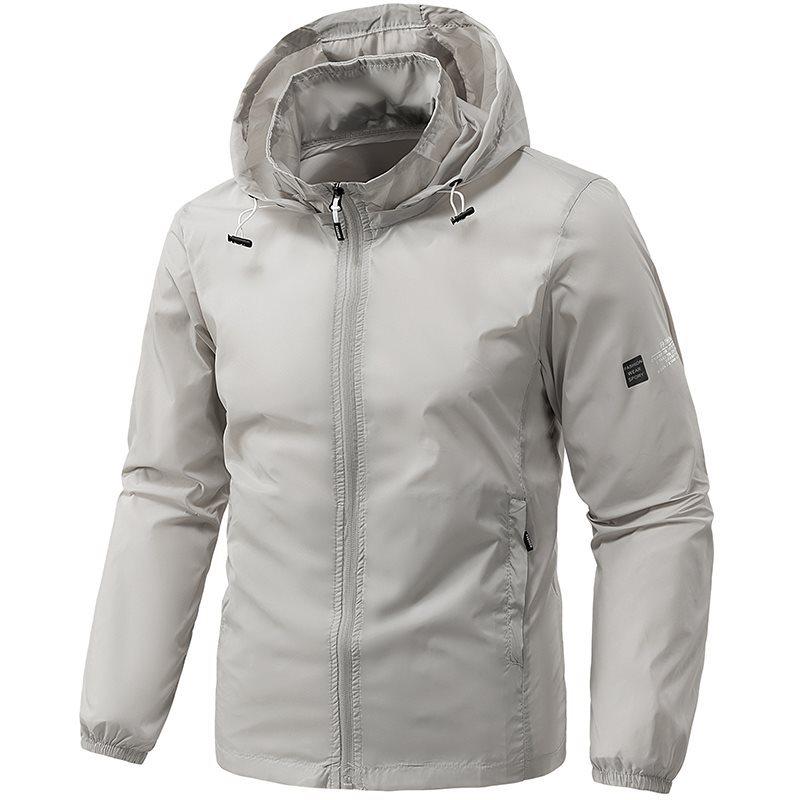 Men s Lightweight Sun Protection Jacket with Detachable Hood - Trendy Outdoor Fishing & Sports Wear XXXXXL