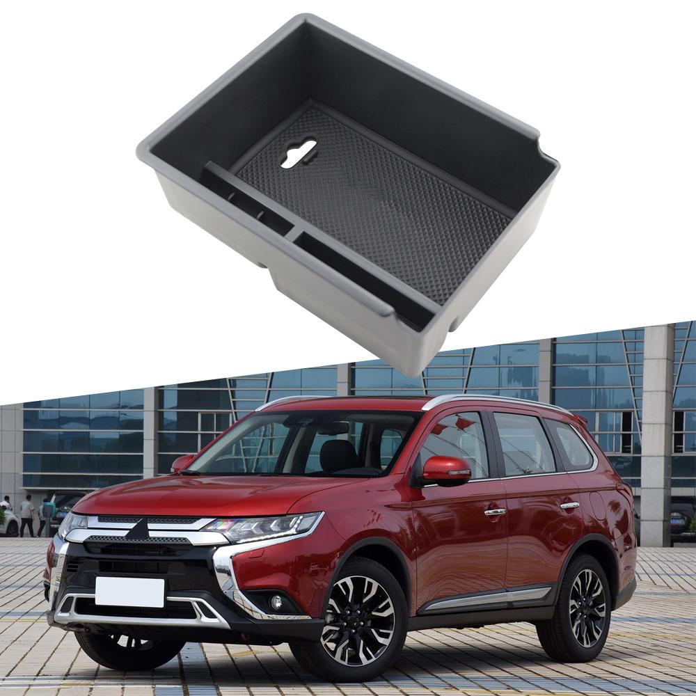 Car Center Console Armrest Storage Box for Mitsubishi Outlander 2019 - 2023 Organizer Tray Holder Case Car Interior Accessories