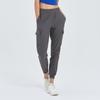 [Swp23043-05] Sorona High Cargo Jogger Pants Ash Charcoal