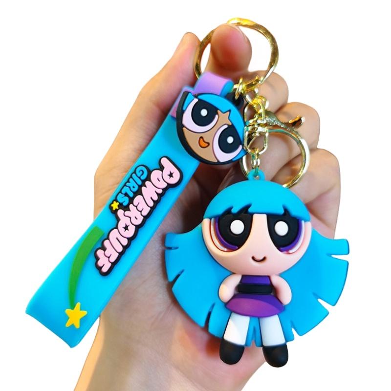 Kreskówkowy Latający Policjantka Silikonowy Breloczek Wisiorek Dla Studentów Par Samochodów Toreb i Prezentów