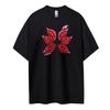 T-shirt Demon Slayer Homme Coton Pur Décontracté Col Rond Manches Courtes Vêtements Été Sport Décontracté Haut Manches Courtes