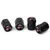 4PCS Car Styling 3D Aluminum Metal Car Wheel Tire Air Valve Caps Cover Valve Cap For VW Rline Passat M161 Tiguan GTI Golf GTD Bora B6